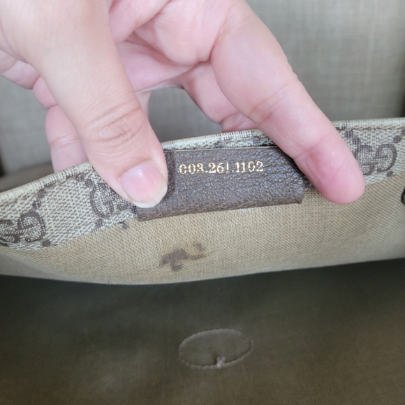 Authentic Gucci vintage GG canvas tote bag 003.261.1102 (D21) - Picture 12 of 13